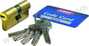 Cilindro ABUS D6 80mm Latón