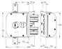 Cerradura Moia mod.434 - 3. Puntos de anclaje derecha