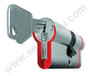 Cilindro MAUER LOGO RED LINE Europerfil 62mm Latón