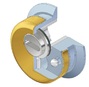 ESCUDO PROTECTOR DISEC MONOLITO BD 280-29D1R PLATEADO