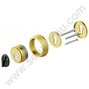 ESCUDO PROTECTOR DISEC MAGNETICO MRM 29E-25D1R DORADO