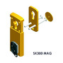 ESCUDO PROTECTOR MAGNETICO DISEC MOD. MG300BC-3W PLATA